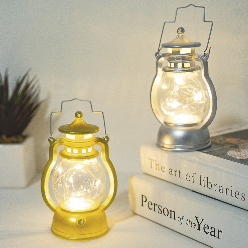 Battery operated candles - LED candles - candles - Hangable - Retro decorations - Christmas candles - LED candles with moving flame - Rituals products - candle holder - rechargeable candles - battery operated moving candles - Gold - Image 2