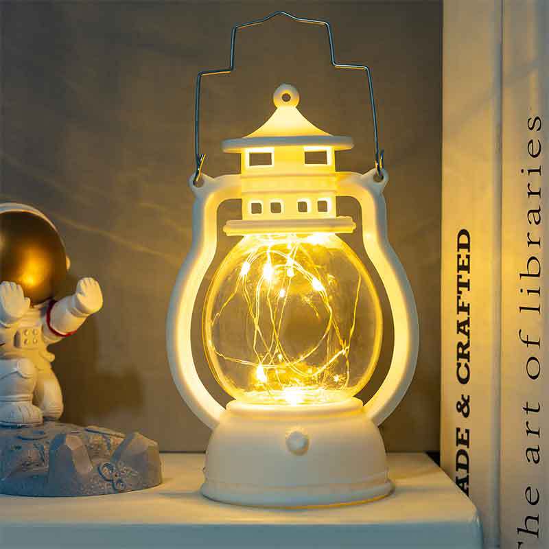 Battery operated candles - LED candles - candles - Hangable - Retro decorations - Christmas candles - LED candles with moving flame - Rituals products - candle holder - rechargeable candles - moving battery candles - Antique silver - Image 4