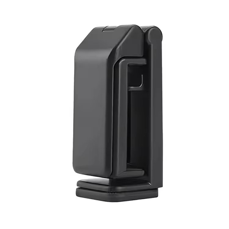Phone Holder Desk - Tablet Holder - Smartphone Stand - Foldable - Adjustable - Universal - Desk Accessories - Phone Stand - Compact - Travel - Black - 1 piece - Image 1