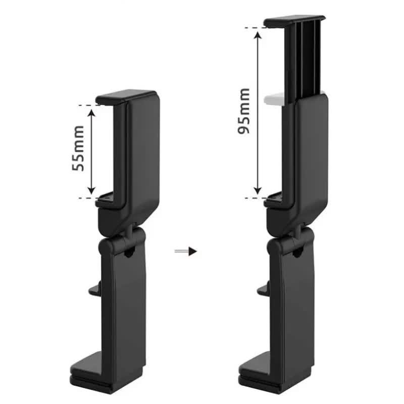 Airplane Phone Holder - Phone Stand Desk - Table - Cell Phone Holder - Stand - 360 Degree Rotatable - Travel - Suitable for Tabletops and Trays - Pink - Image 3