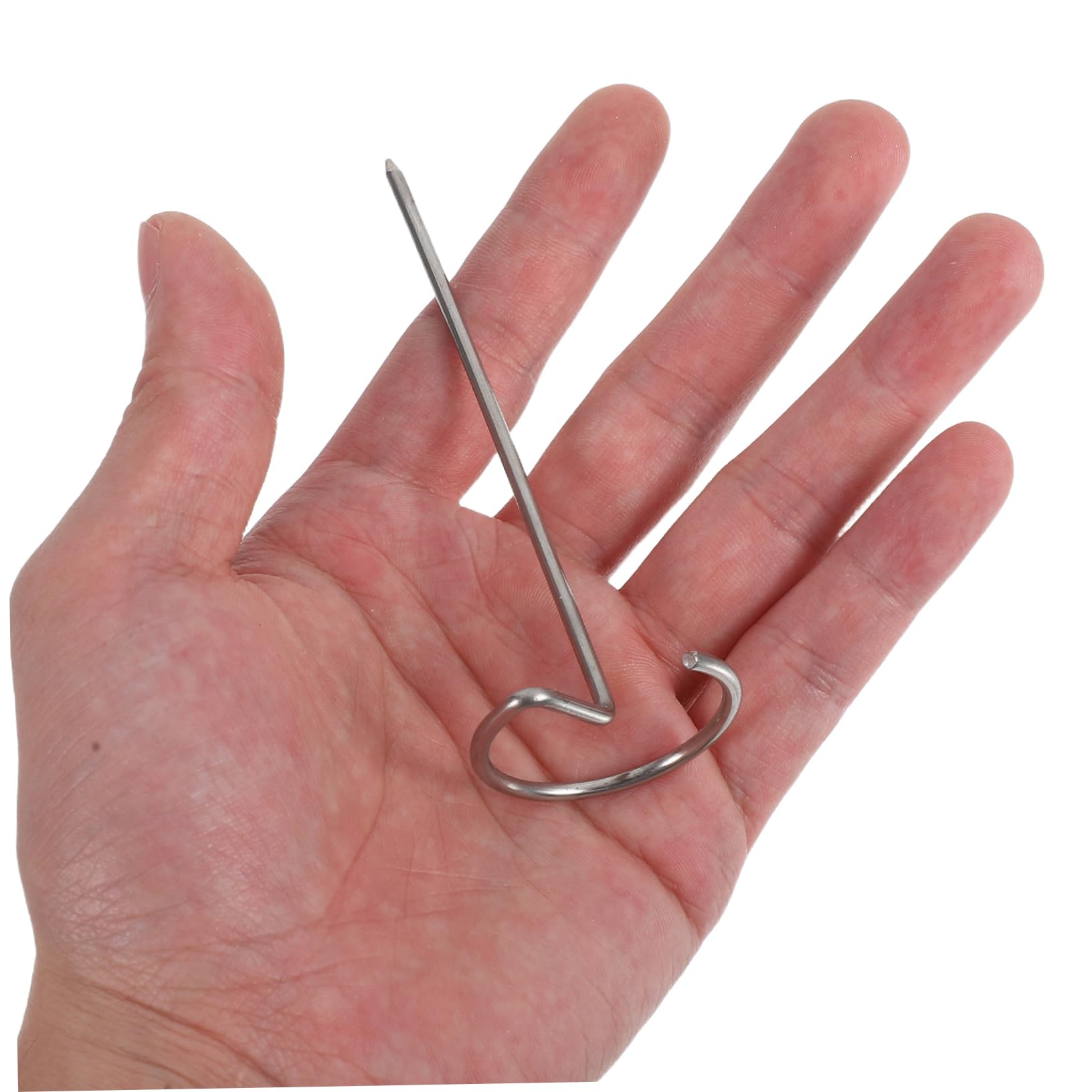 BBQ Skewers - Meat Pins - Satay Sticks Stainless Steel - Barbecue Accessories - Shashlik Skewers - Grill Skewers - Kebab Skewers - Reusable - Stainless Steel - Metal Skewers - 10 pieces - Image 4