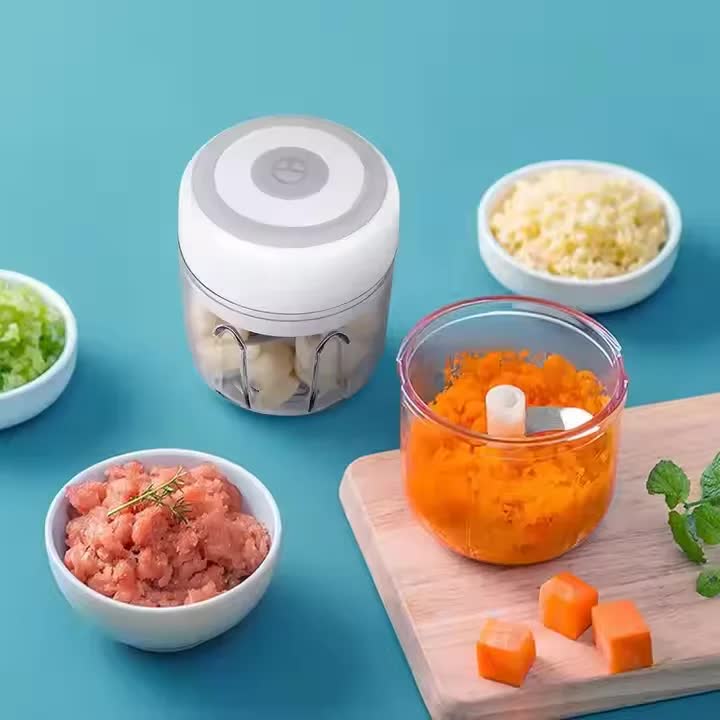 Garlic Press - Ginger Press Set - Stainless Steel - Garlic Press - Garlic Press - Garlic Cutter - Garlic Peeler - Garlic Press - Ginger Press - Durable & Dishwasher Safe - Cordless Electric Garlic Press - Image 5