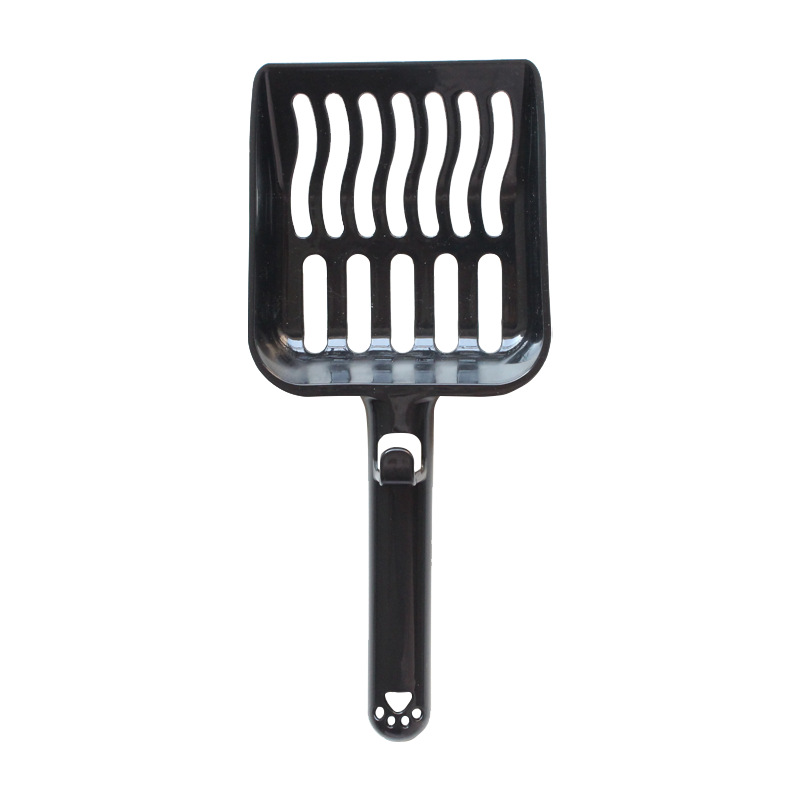 Cat litter scoop - cat food scoop - cat litter scoop - cat food scoop - Litter box - Cats - Cleaning - Black - Gray - Blue - Pink - 4 pieces - Image 1