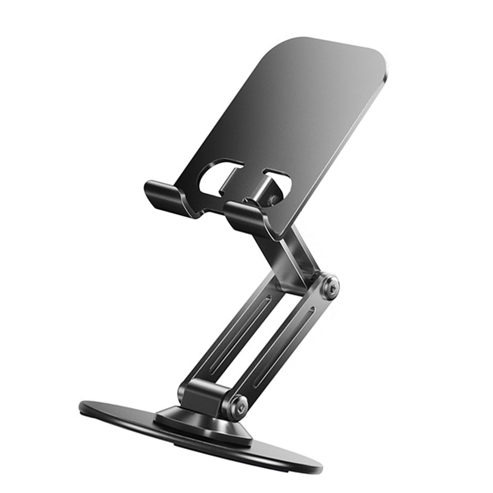 Phone Holder - Tablet Holder - Stand - Desk Accessories - Phone Stand - Smartphone Holder - Tablet Stand - Desk Gadgets - Universal Holder - Phone Support - Desk Stand - Black - 1 Piece - Image 5