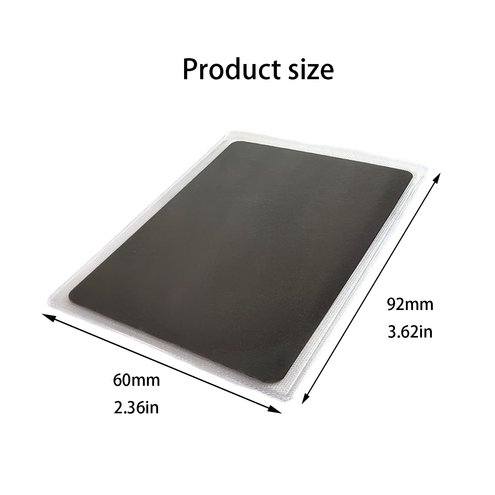 Privacy Card Holder - Anti-Peak - Bank Card Cover - Privacy Shield - ID Card Protection - Opaque - Discreet Use - Protective Covers - Driver's License Holder - Black - Card Holder - Matte - Scratch Resistant - 100 Pieces - Image 7
