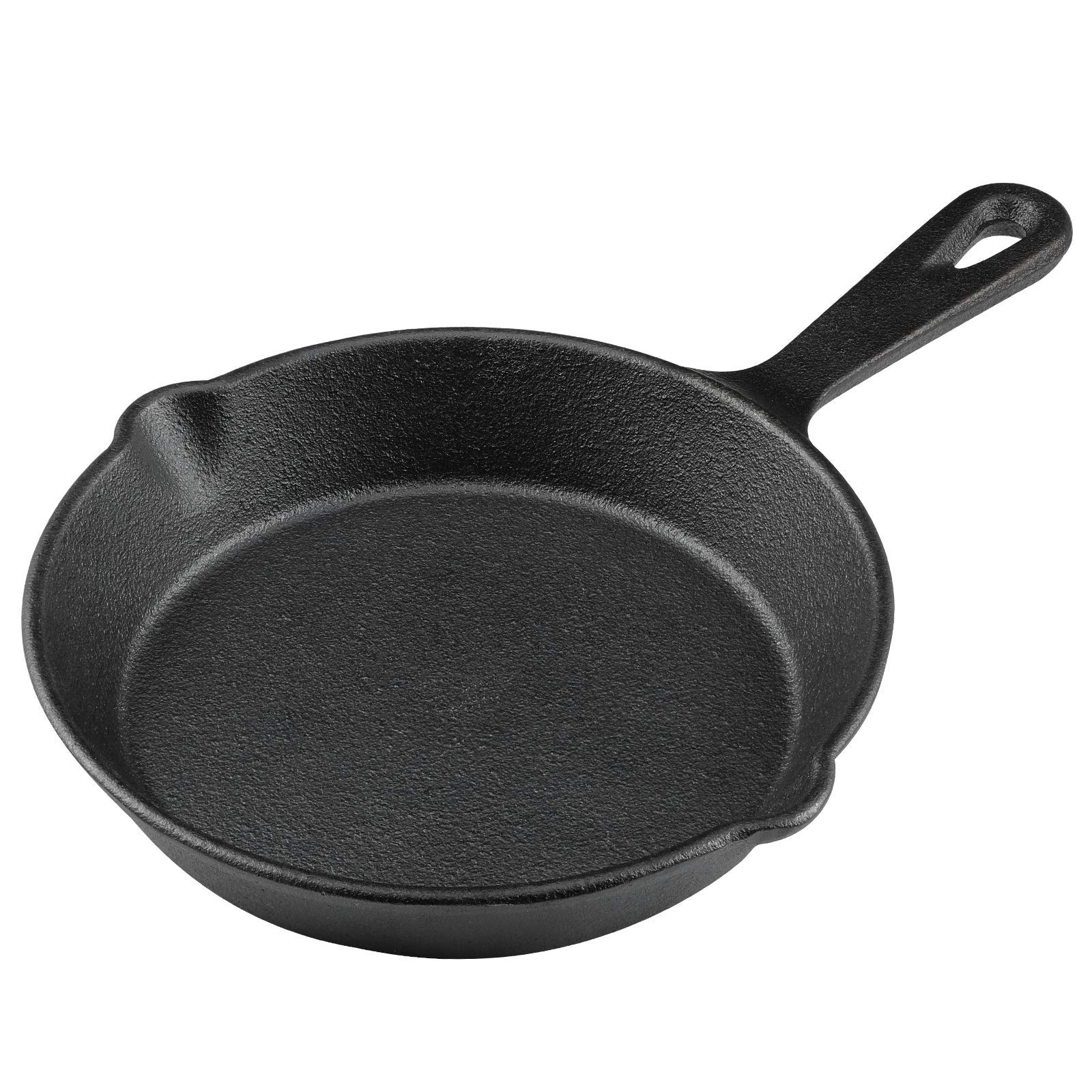 Cast Iron Frying Pan - Mini Skillet - Ø 16 cm - Egg Pan - Tapas Pan - BBQ - Camping - Serving Pan - Blini Pan - Pancake Pan - Saucepan - Melting Pan - Outdoor Cooking - Robust - Frying Pan - Kitchen Aid - Black - Cast Iron - 1 Piece - Image 2