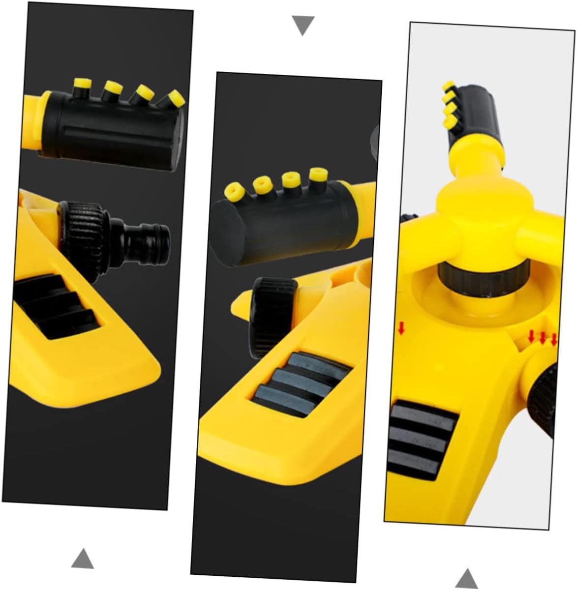 Garden Sprinkler - Lawn Sprinkler - Water Sprinkler - Garden Irrigation - Garden Sprinkler - Circular Sprinkler - Automatic Watering System - 360 Degree Rotation - Irrigation System - Garden Irrigation - Yellow and Black - 1 Piece - Image 6