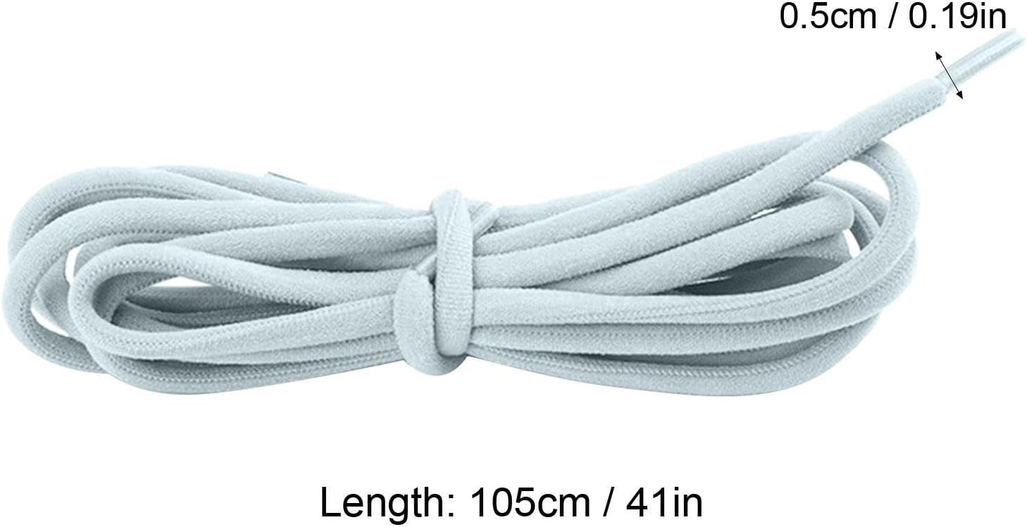 Elastic laces - Speed laces - No tie laces - Running laces - Elastic shoelaces - Lazy laces - Sports laces - Sneakers laces - Metal closure - No tying - Neon laces - White Black Neon - 3 Pairs - Image 6