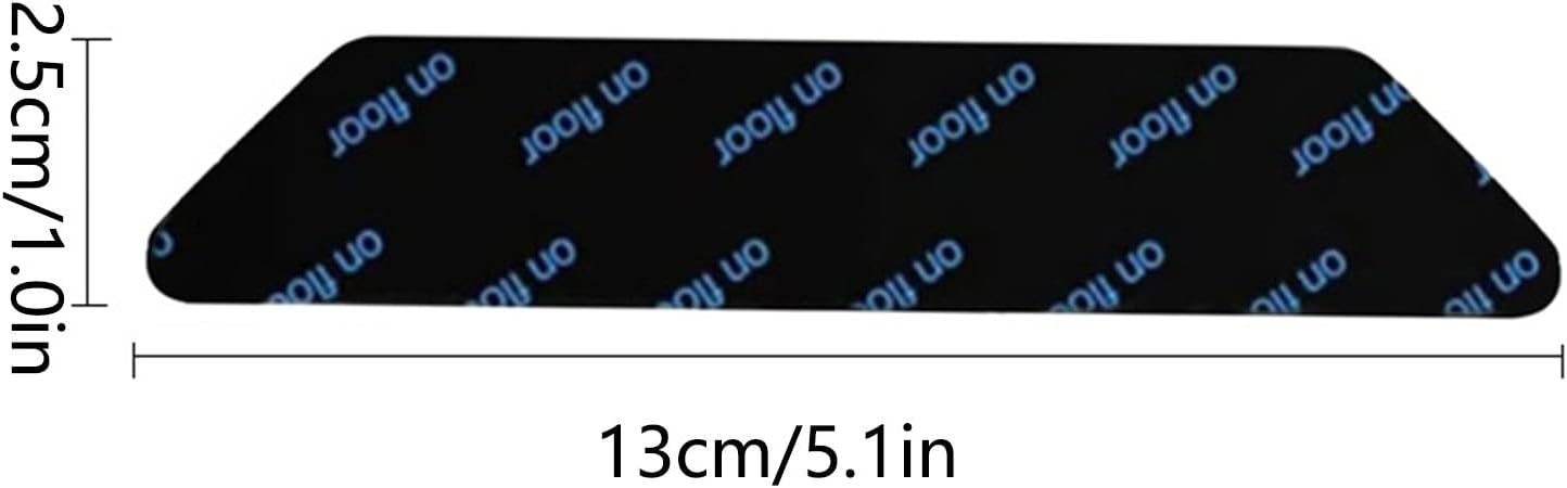 Carpet stoppers - Anti-slip mat - Rug grippers - Rug stopper - Anti-slip stickers - Rug fixer - Sofa cover stopper - Ultra-thin stopper - Carpet undermat - Discreet - Sofa stopper - Black - 4 Pieces - Image 6