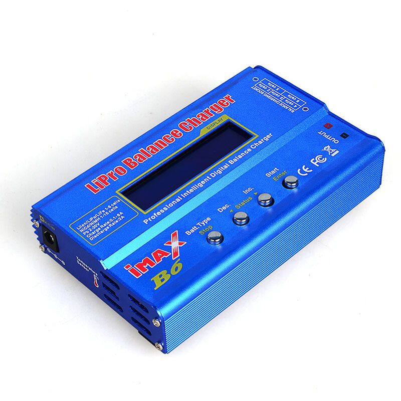 Lipo Charger 80W 6A Balance Charger for LiPo Li Ion LiFe 1-6S and NiMH NiCd 1-15S - Image 1