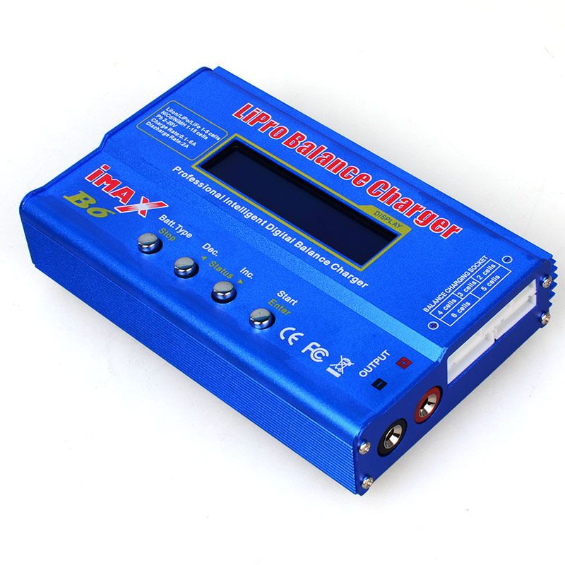 Lipo Charger 80W 6A Balance Charger for LiPo Li Ion LiFe 1-6S and NiMH NiCd 1-15S - Image 4