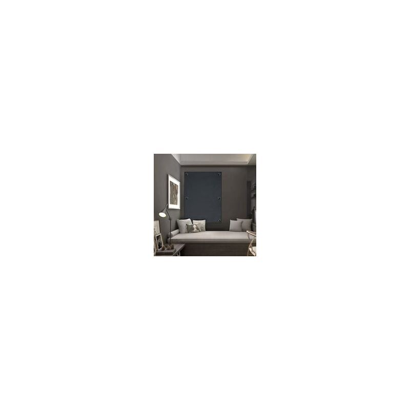 Thermal Insulated Blind Curtain with Suction Cups Compatible with Velux Roof Windows Dark Gray, 60 x 120 cm - Image 2