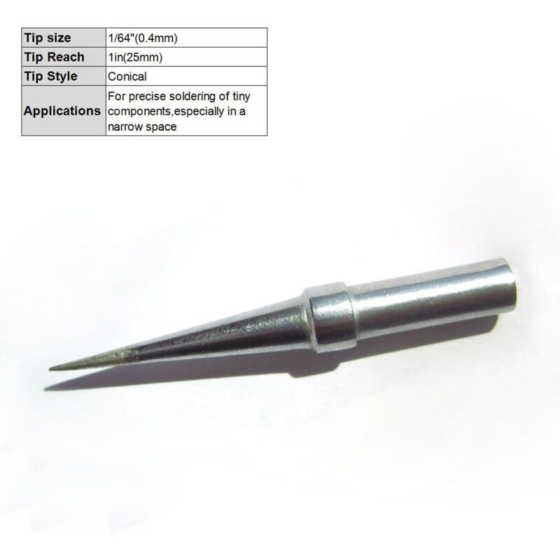 5 Pcs Replacement Soldering Iron Tips ETA ETB ETD ETS ETT Compatible with Weller WESD51 WESD50 WCC100 - Image 2