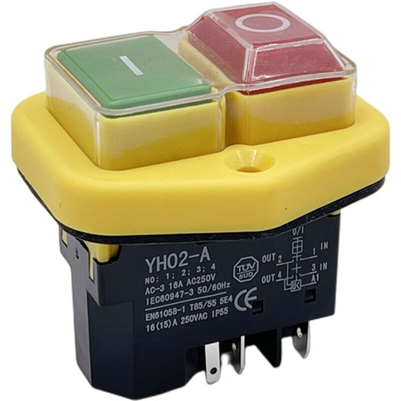 KJD17B Switch 250V No Voltage Release Switch with Coil Contact - Image 2