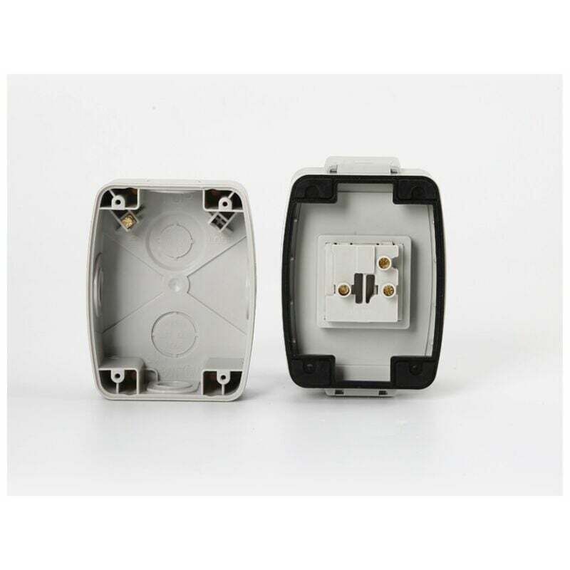 IP66 Waterproof Outdoor Wall Socket Dustproof Single Socket - Image 4