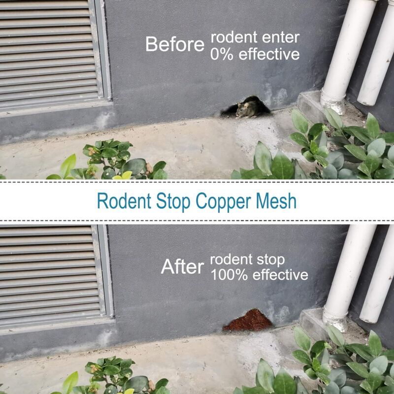 Copper Anti Rodent Mesh for Slugs Snails Mice and Birds, 6 m - Image 3