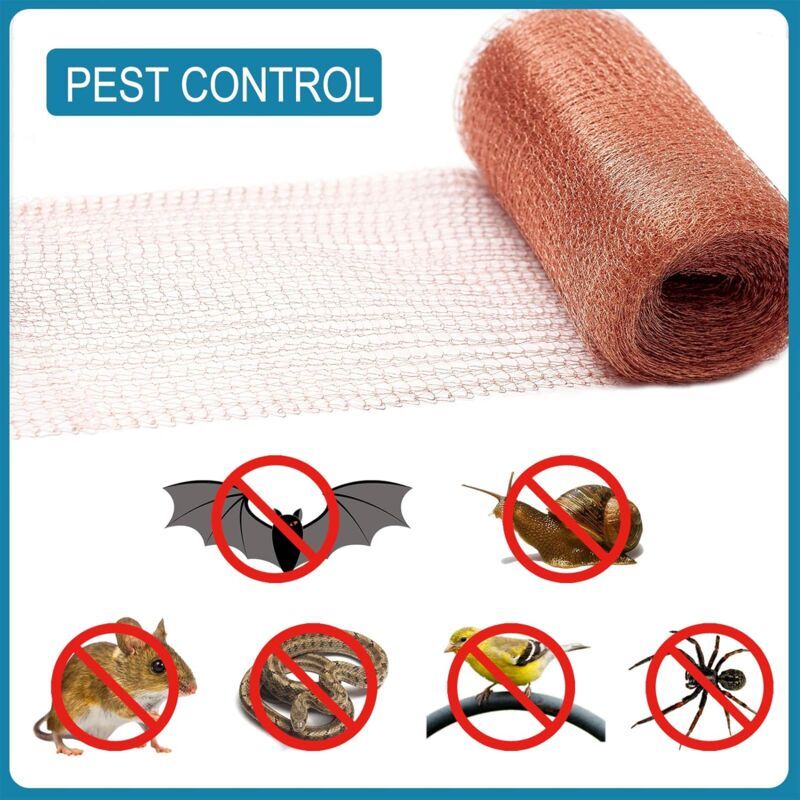 Copper Anti Rodent Mesh for Slugs Snails Mice and Birds, 6 m - Image 4