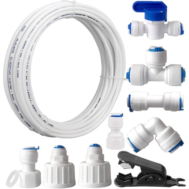 Refrigerator Water Supply Hose Connector Kit Universal, 15 m - Image 1