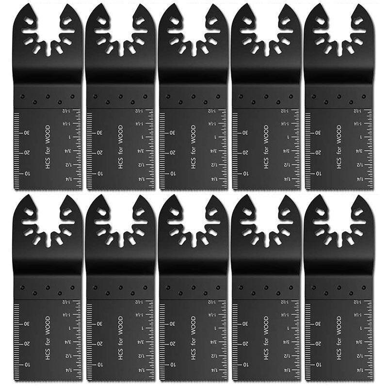 10 Pcs High Carbon Steel Saw Blades, 34 mm - Image 1