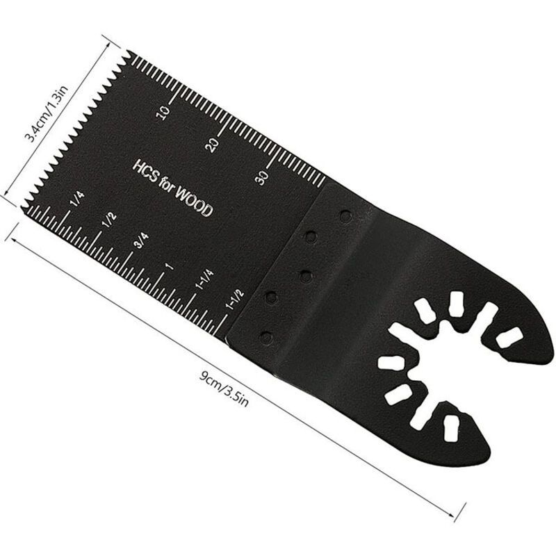 10 Pcs High Carbon Steel Saw Blades, 34 mm - Image 4