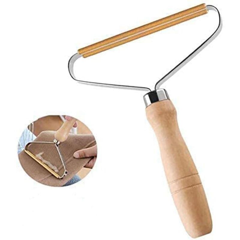 Manual Lint Remover Brush Portable Pet Hair and Carpet Cleaner - Image 1