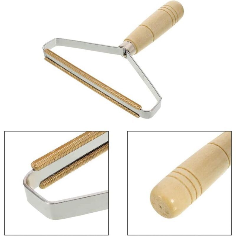 Manual Lint Remover Brush Portable Pet Hair and Carpet Cleaner - Image 3