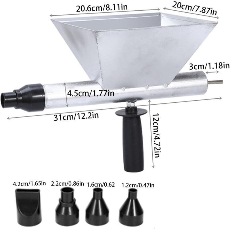 Cement Grouting Machine Mortar Sprayer Caulking Gun - Image 2