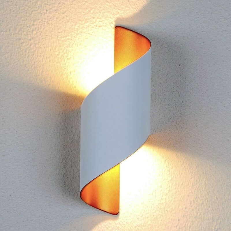 10W Spiral LED Wall Light 3000K Warm White - Image 1