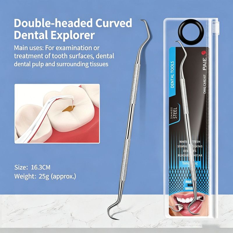 Tartar Remover | Tartar Removers | Dental Hook | Stainless Steel | STRONG EDGED - Image 2