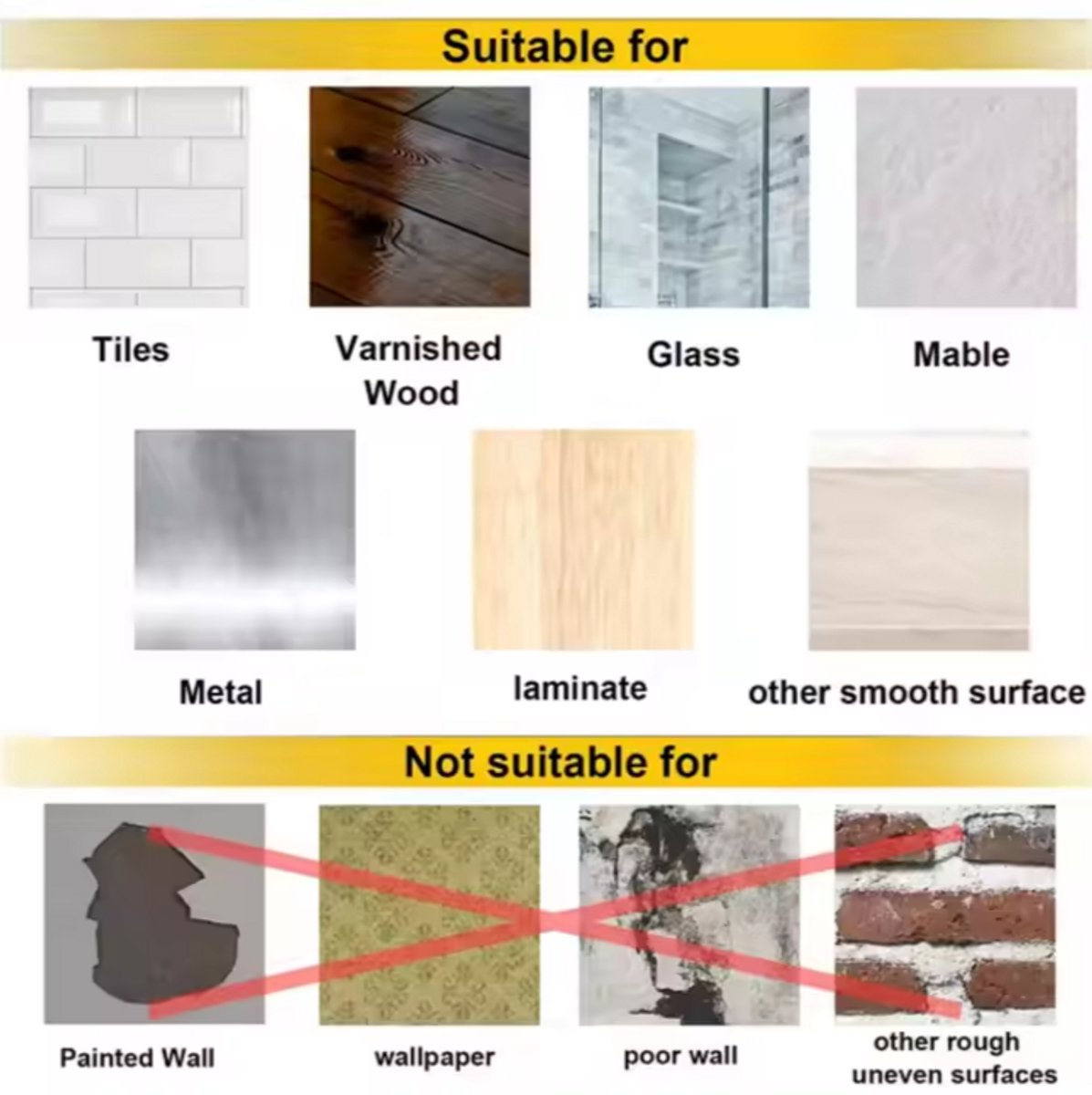 10x Adhesive Nail | Self-Adhesive Hooks | No Drilling Required Hanging System | Threaded - Image 2