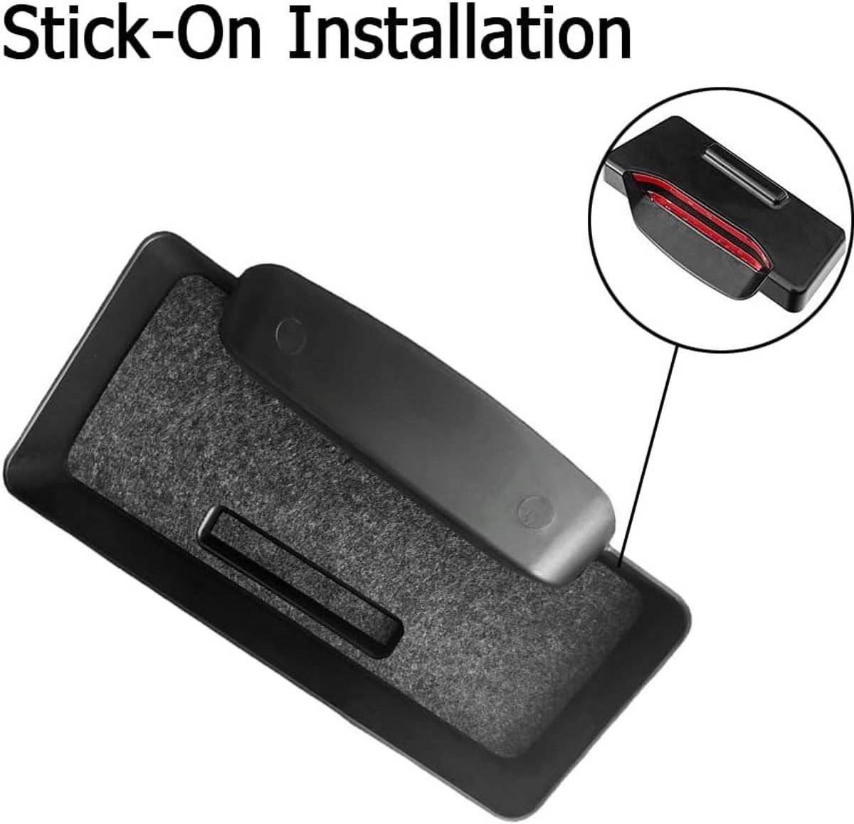 Allecto - Car Storage Box - Storage Accessories - LCD Screen - Sunshade - Organize - Suitable for B/Y*D Atto 3 Yuan Plus 2022-2023. - Image 7