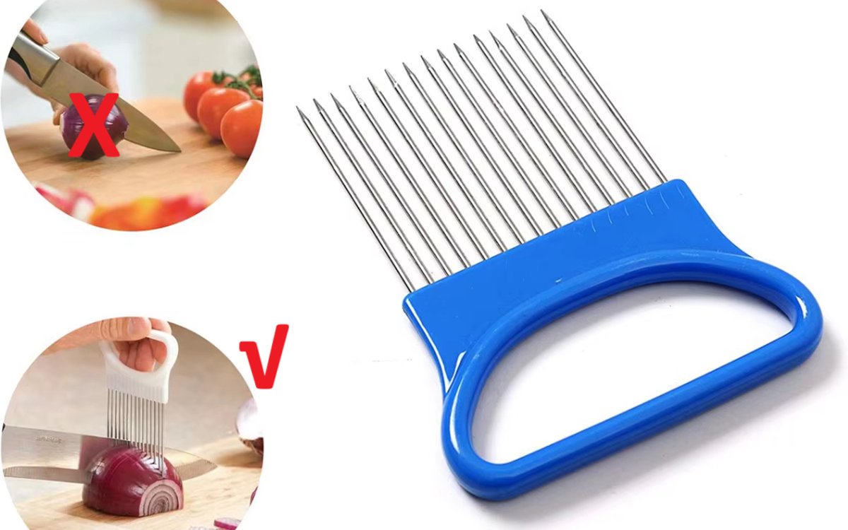 Onion comb | Onion slicer | Vegetable slicer | - Image 1