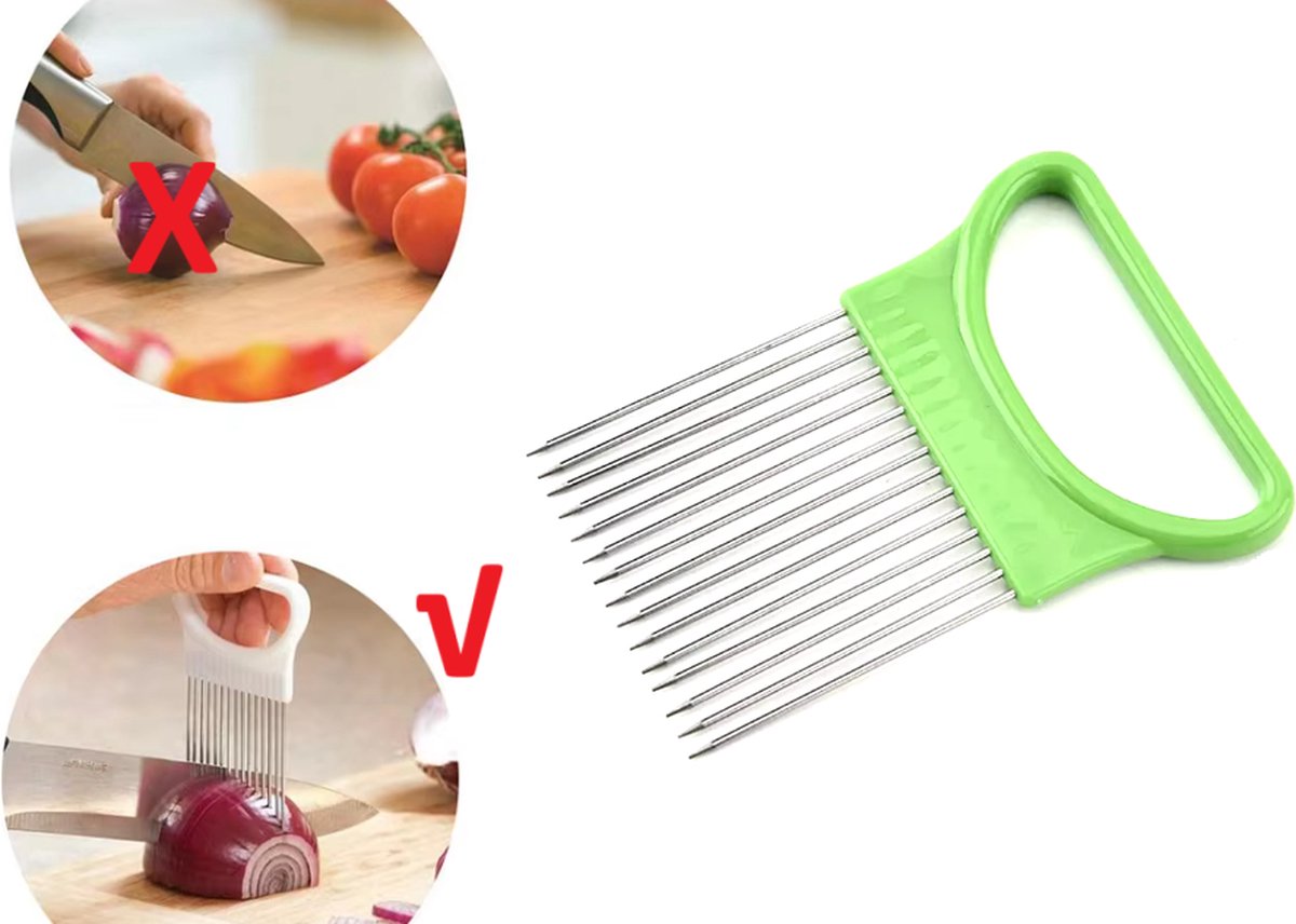 Onion comb | Onion slicer | Vegetable slicer | - Image 1