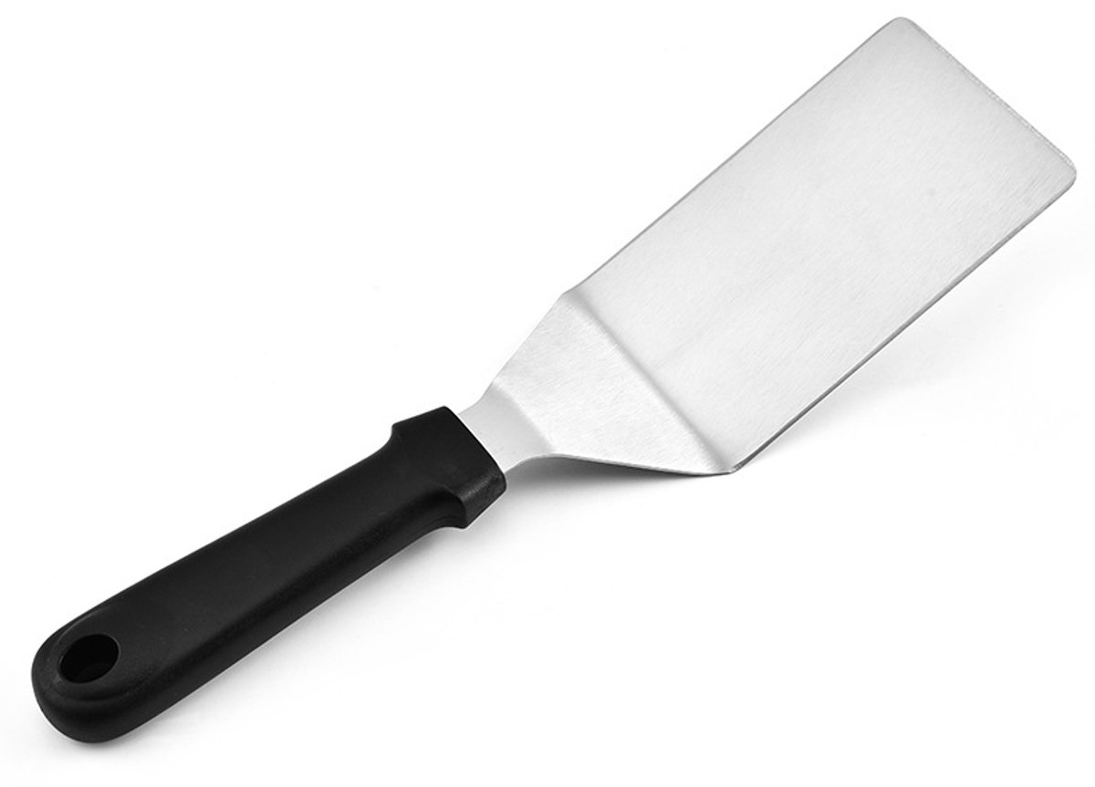 Stainless Steel BBQ Spatula - Barbecue Spatula - BBQ Accessories - Spatula - BBQ Essentials - Steak Spatula - Barbecue Spatula - Kitchen Tools - Barbecue Spatula - Stainless Steel Spatula - Teppanyaki Spatulas - Grill Spatula - Stainless Steel Grill Scrap - Image 2