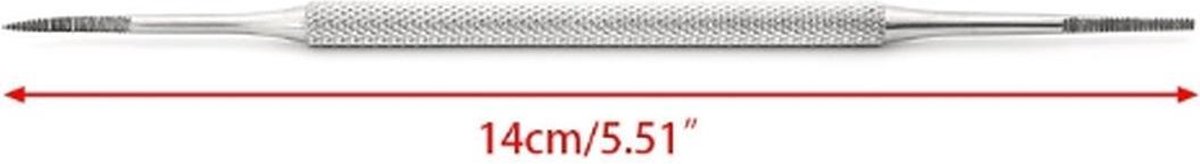 Toenail File - Nail Lifter - Ingrown - Dirt - Fungal Nail - Care - Stainless Steel - 1 piece - Image 3