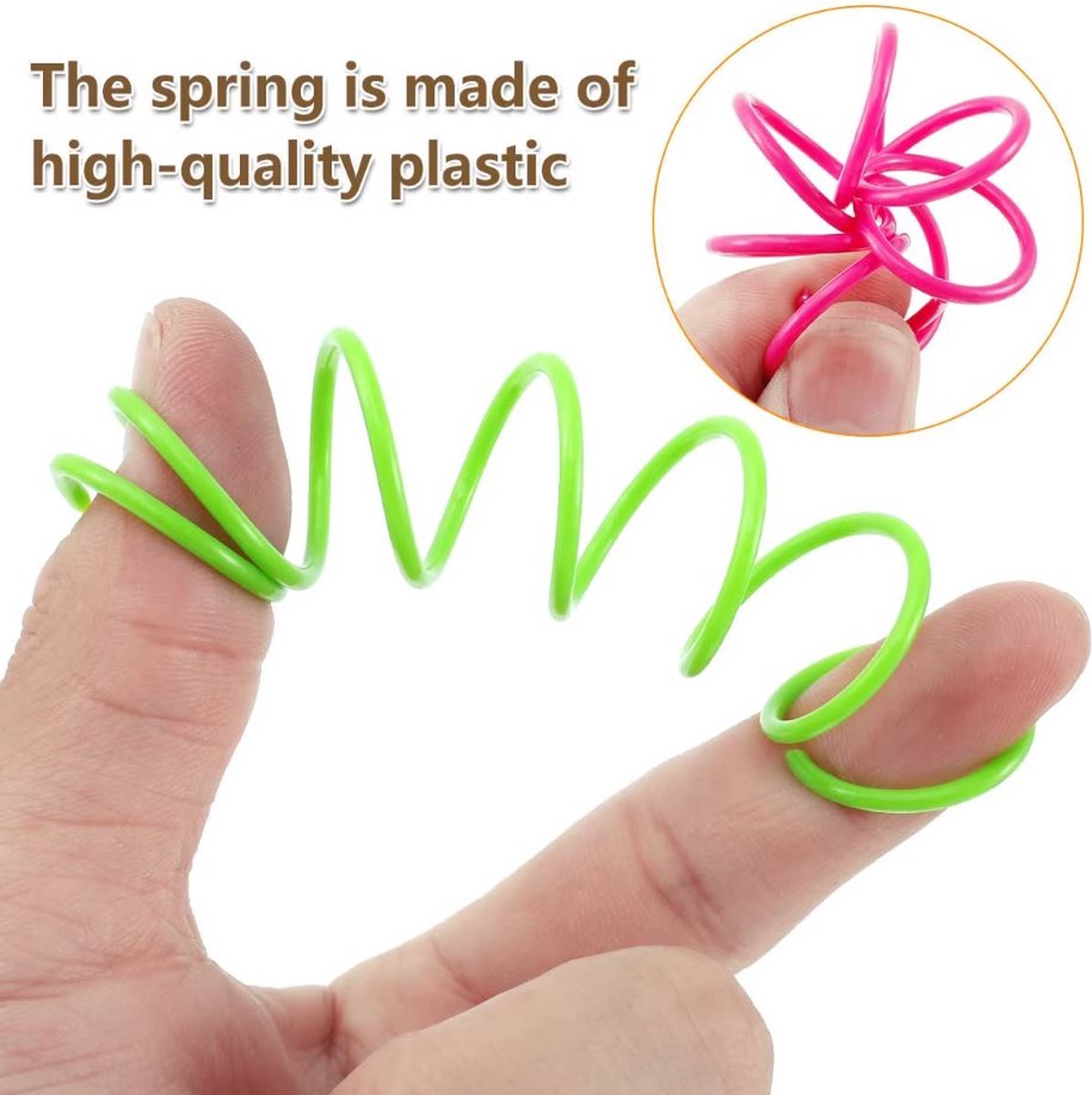 Cat Feather Sniffing Pack - Colored - 6 pieces | Cat Toys - Spring - Cat Toys - Springs - Cat Toy - Toys for Cats - Play Feather - Kittens - Image 3