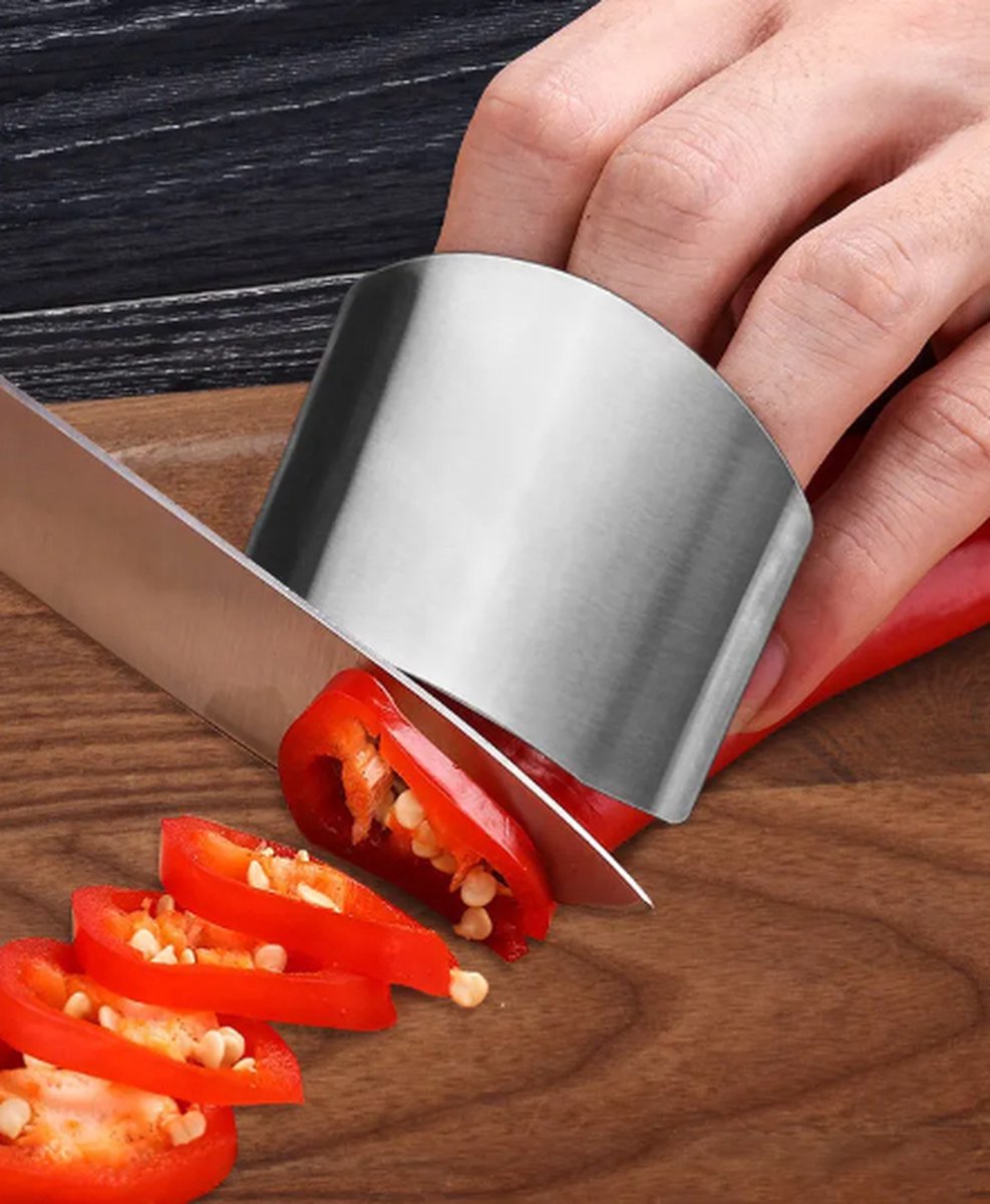 Finger Protector | Dishwasher Safe | Stainless Steel | Extra Stable - Image 1