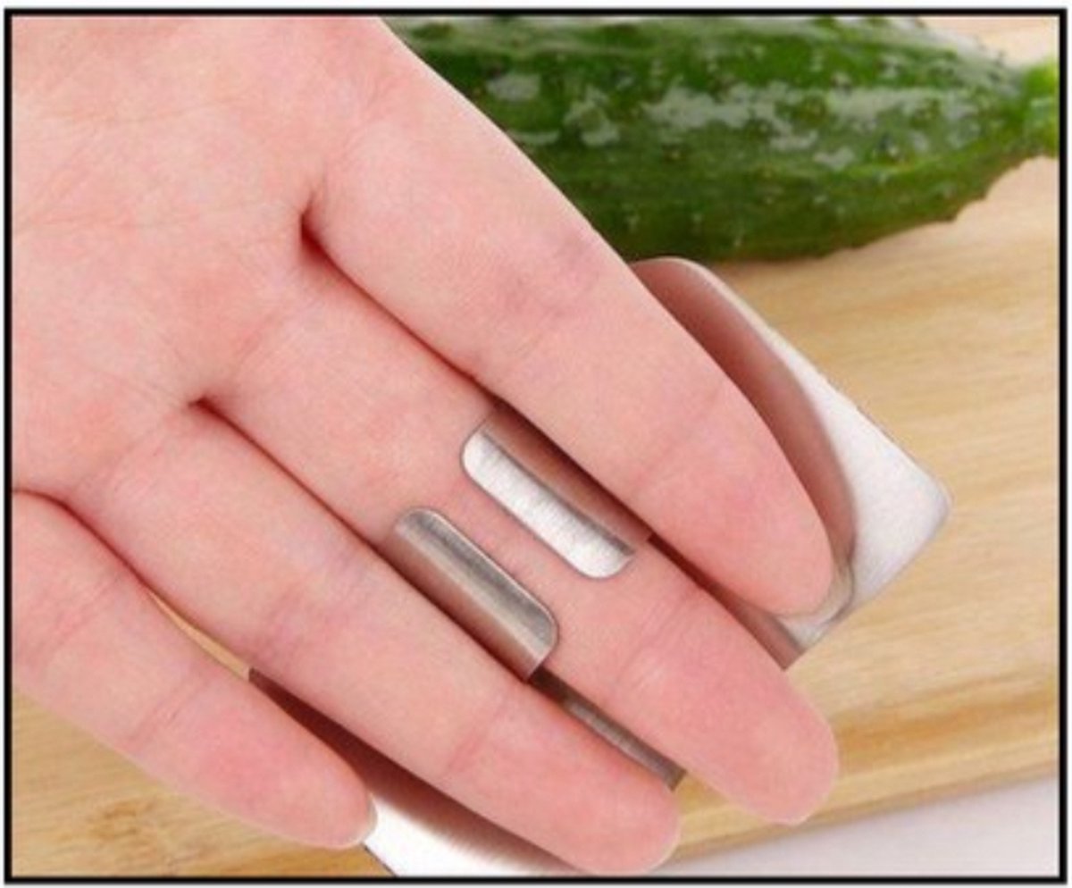 Finger Protector | Dishwasher Safe | Stainless Steel | Extra Stable - Image 2