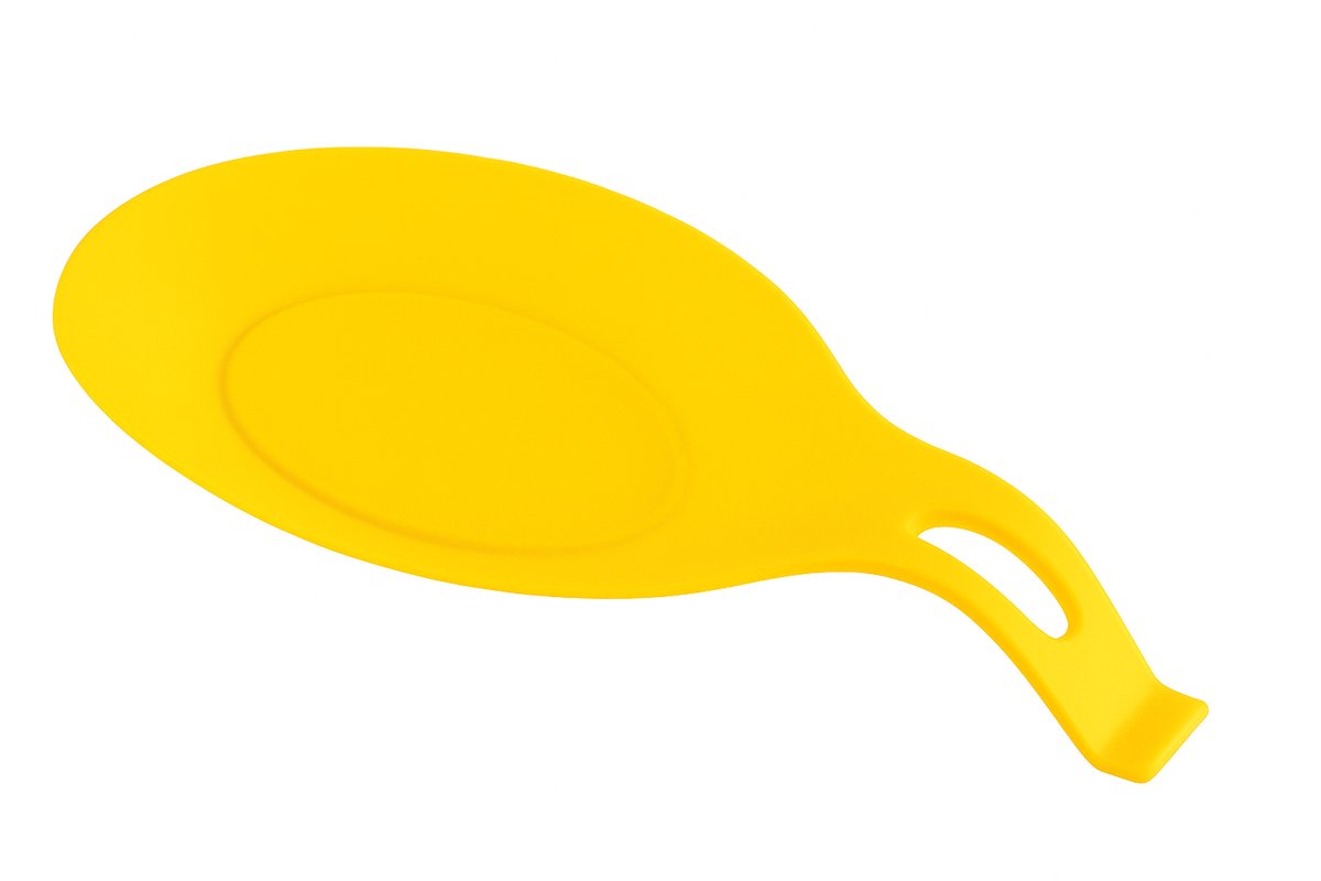 Spoon Mat | Kitchen Utensil Holder | Kitchen Tool | Kitchen Accessories | Heat Resistant | Silicone | Keep Your Countertop Clean | 20x10 CM | BLUE - Image 1