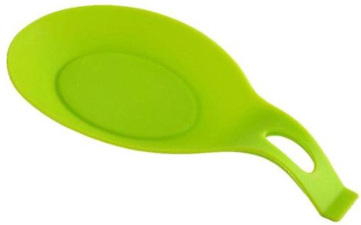 Spoon Mat | Kitchen Utensil Holder | Kitchen Tool | Kitchen Accessories | Heat Resistant | Silicone | Keep Your Countertop Clean | 20x10 CM | BLUE - Image 1
