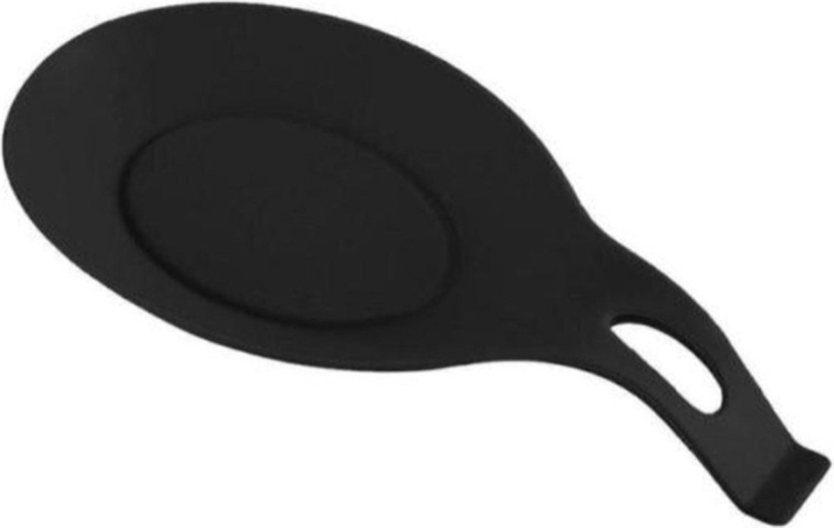 Spoon Mat | Kitchen Utensil Holder | Kitchen Tool | Kitchen Accessories | Heat Resistant | Silicone | Keep Your Countertop Clean | 20x10 CM | BLUE - Image 1