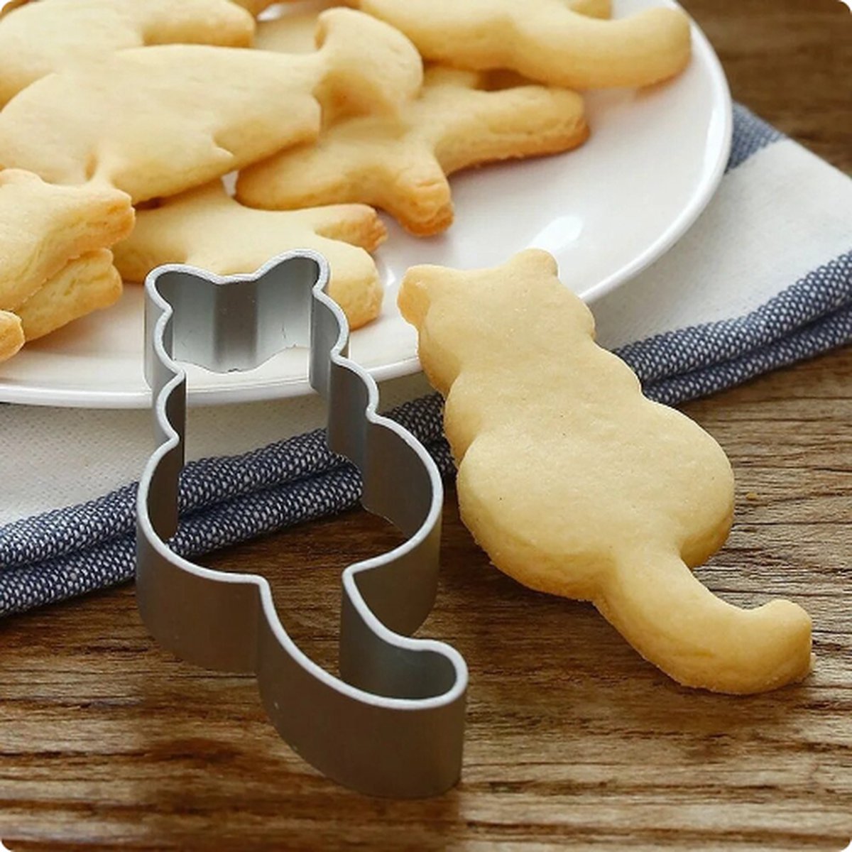 Cookie Cutters | Cookie Shapes | Cat - Image 1