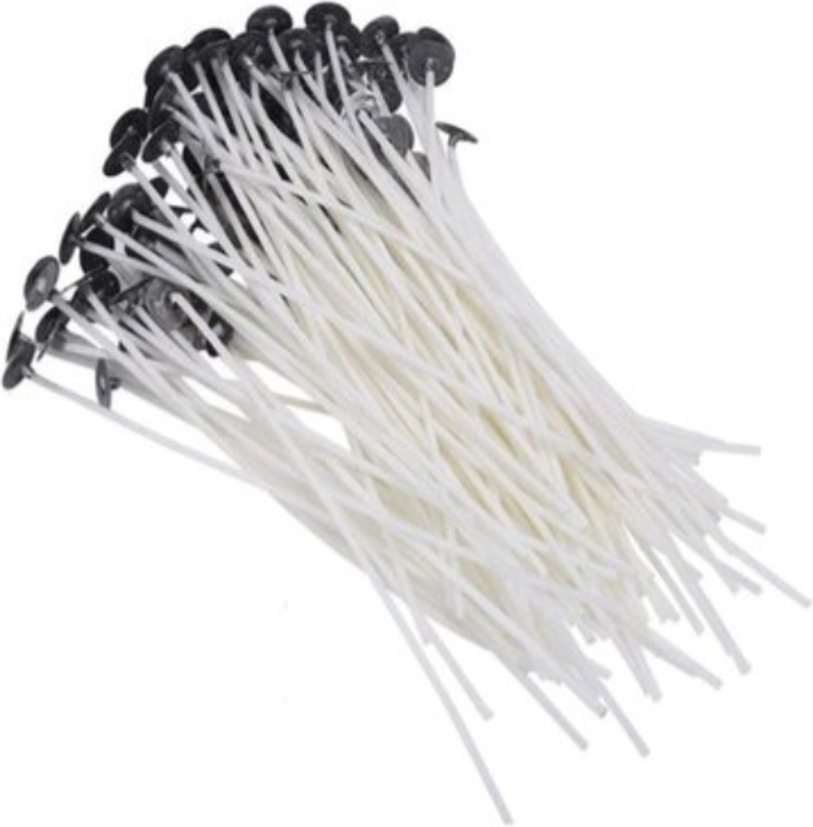 Candle wick - For making your own candles, 15 cm - 20 pieces - Image 1