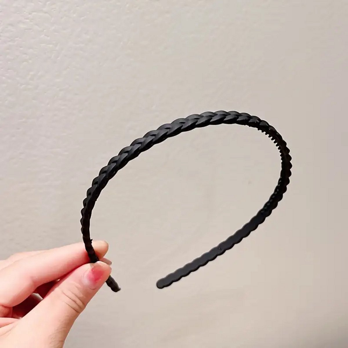 Headband | Sports Headband | Headband | Unisex | Black - Image 1