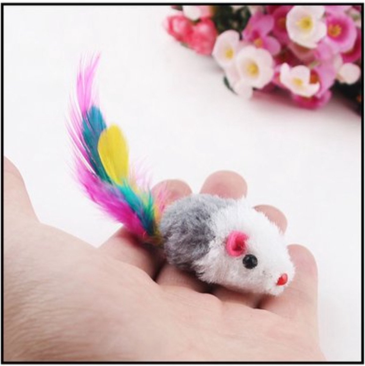 10x Plush Toy Mouse | Cat Toys | Toy Mice | Play Mouse - Image 4