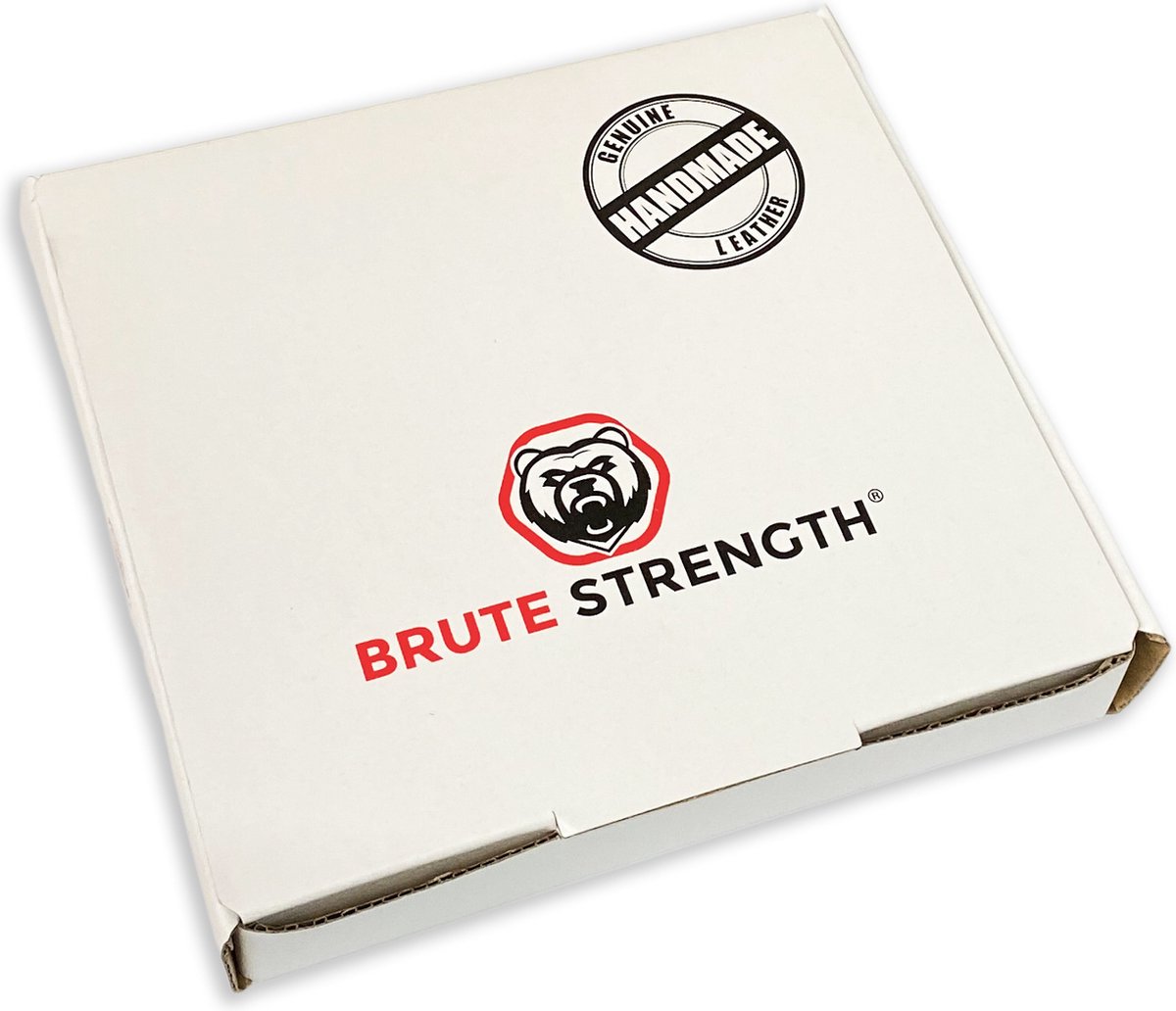 Brute Strength - Multifunctional Hook with Leather Loop - Cognac - 4 pieces - Coat Hook - Camping Hook - Leather - Hanging Hooks - Towel Hooks - Image 3