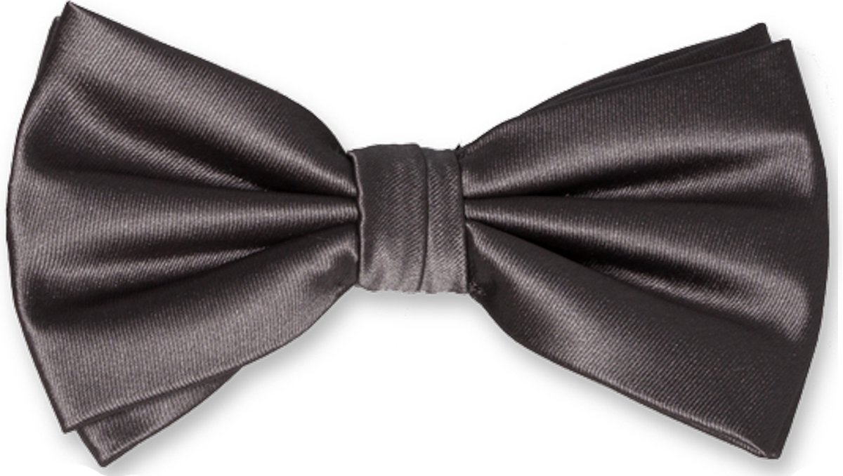 Bow tie – anthracite – bow – bow tie - pre-tied - Image 1