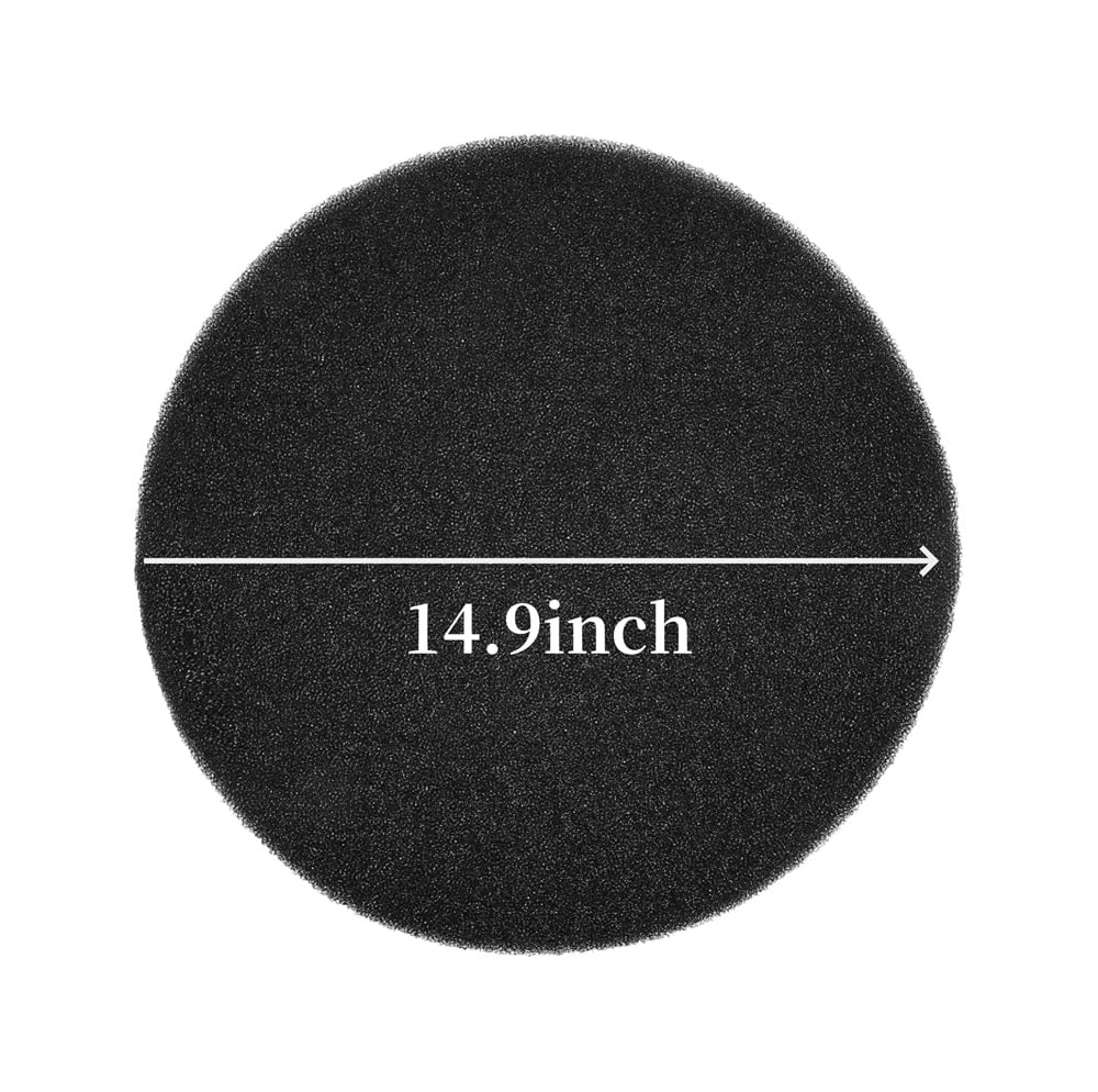 14.9Inch Black Oil Drain Splash Pad,Oil Change Mat,Round No Splatter Pad,High Temperature Splash Pad,Oil Spill Mat for Car Oil Changing (Round) - Image 2