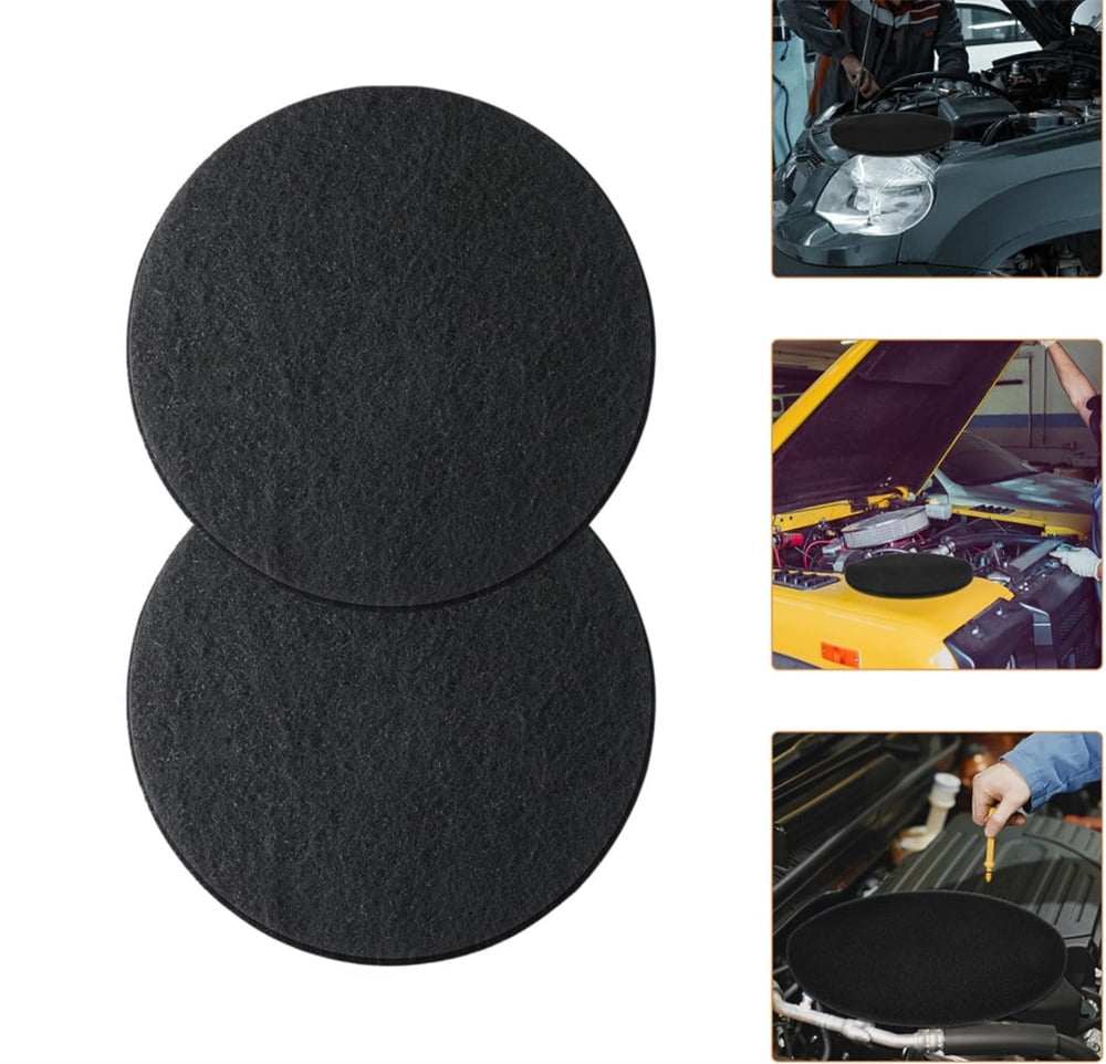 14.9Inch Black Oil Drain Splash Pad,Oil Change Mat,Round No Splatter Pad,High Temperature Splash Pad,Oil Spill Mat for Car Oil Changing (Round) - Image 7