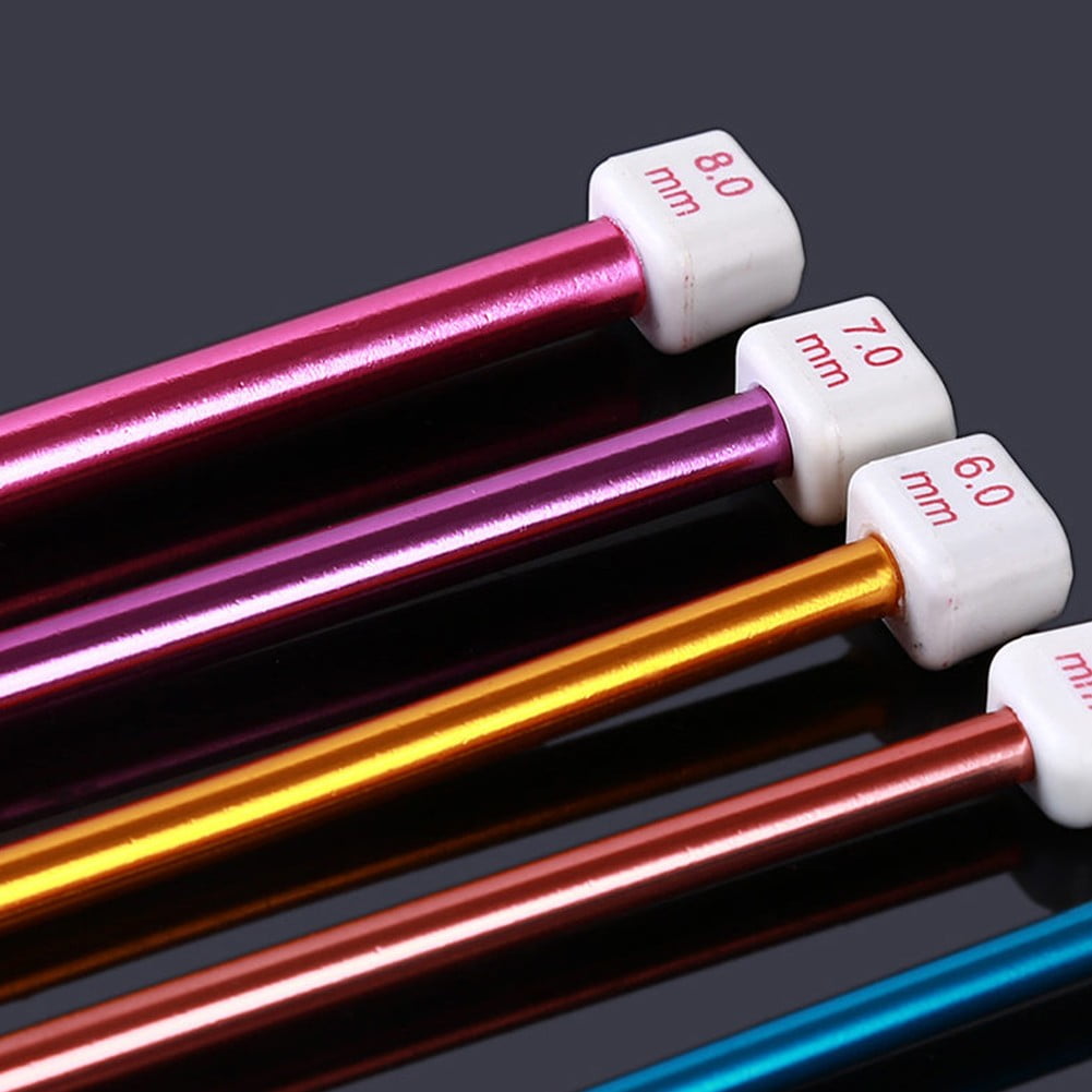 Ruibeauty 11Pcs Long Tunisian Afghan Crochet Hooks Aluminum Knitting Needles 10.6 - Image 2